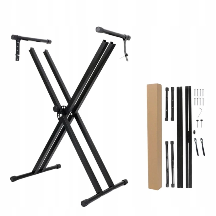 imgi_20_STOJAK-pod-KEYBOARD-ORGANY-KLAWISZE-STATYW-PODWOJNY-REGULOWANY-WZMOCNIONY-EAN-GTIN-5906896144055.webp