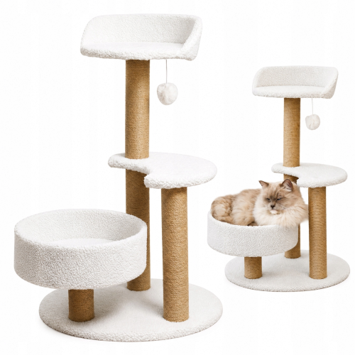 imgi_10_DRAPAK-DLA-KOTA-WYSOKI-80-CM-LEGOWISKO-2-PLATFORMY-SIZAL-PLUSZ-PILKA-BIALY.png