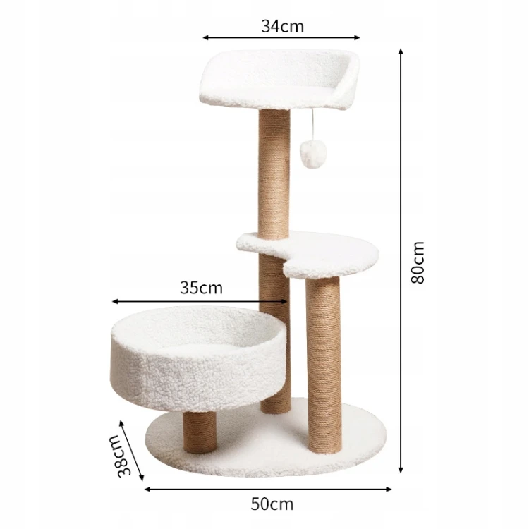 imgi_52_DRAPAK-DLA-KOTA-WYSOKI-80-CM-LEGOWISKO-2-PLATFORMY-SIZAL-PLUSZ-PILKA-BIALY-Rodzaj-legowisko.png