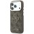 Etui Guess 4G & Big Resin Logo do Apple iPhone 18 Pro / 17 Pro brązowy