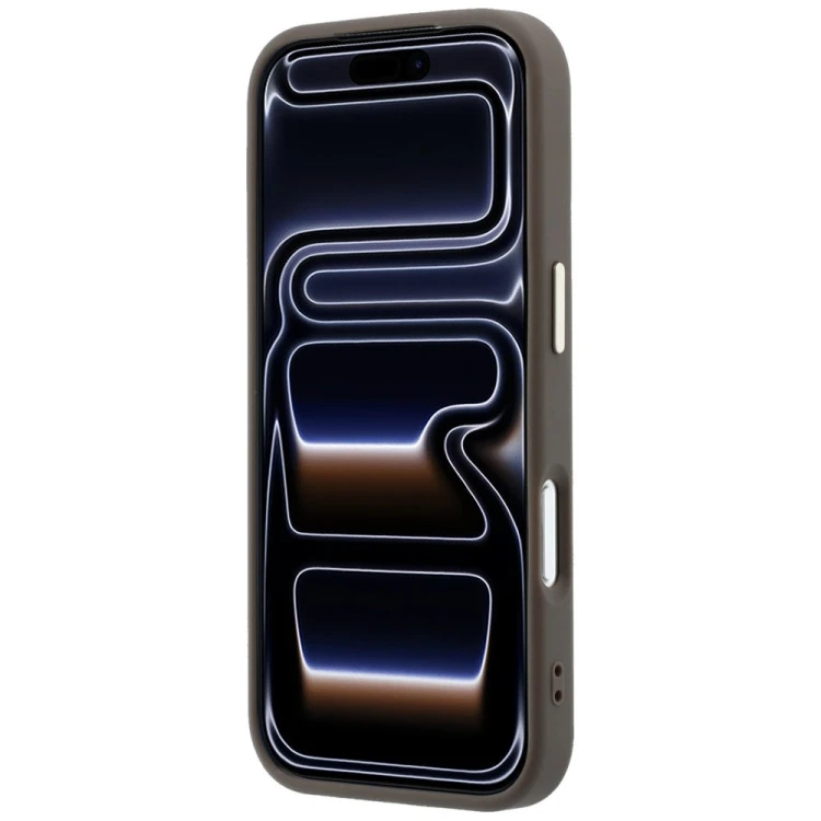 Etui Guess 4G & Big Resin Logo do Apple iPhone 18 Pro / 17 Pro brązowy