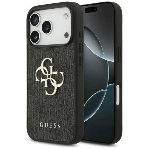 Etui Guess 4G Big Logo do Apple iPhone 18 Pro / 17 Pro czarny