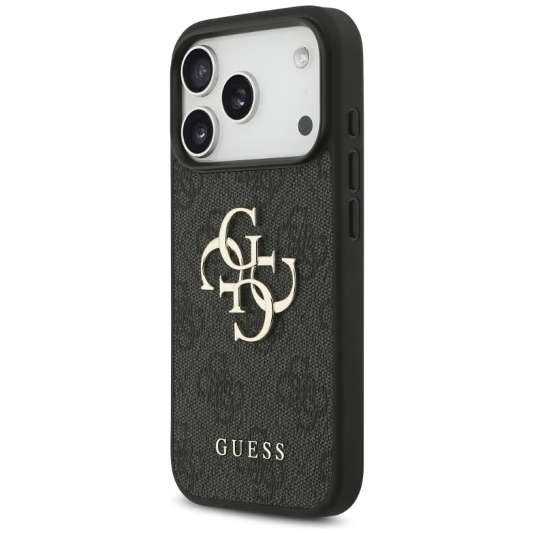 Etui Guess 4G Big Logo do Apple iPhone 18 Pro / 17 Pro czarny