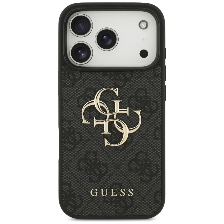 Etui Guess 4G Big Logo do Apple iPhone 18 Pro / 17 Pro czarny