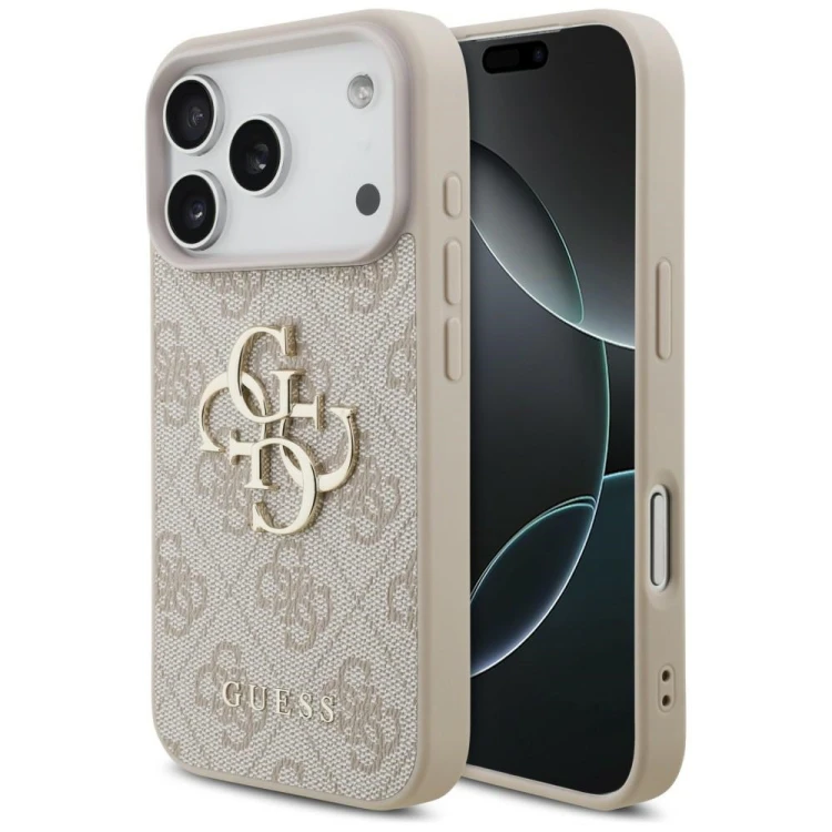 Etui Guess 4G Big Logo do Apple iPhone 18 Pro / 17 Pro różowy
