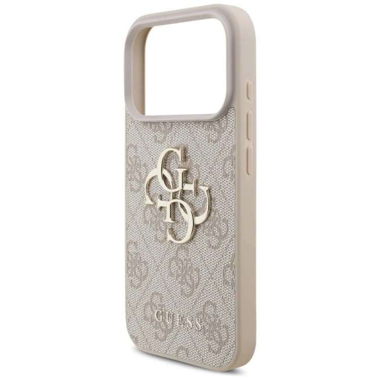 Etui Guess 4G Big Logo do Apple iPhone 18 Pro / 17 Pro różowy