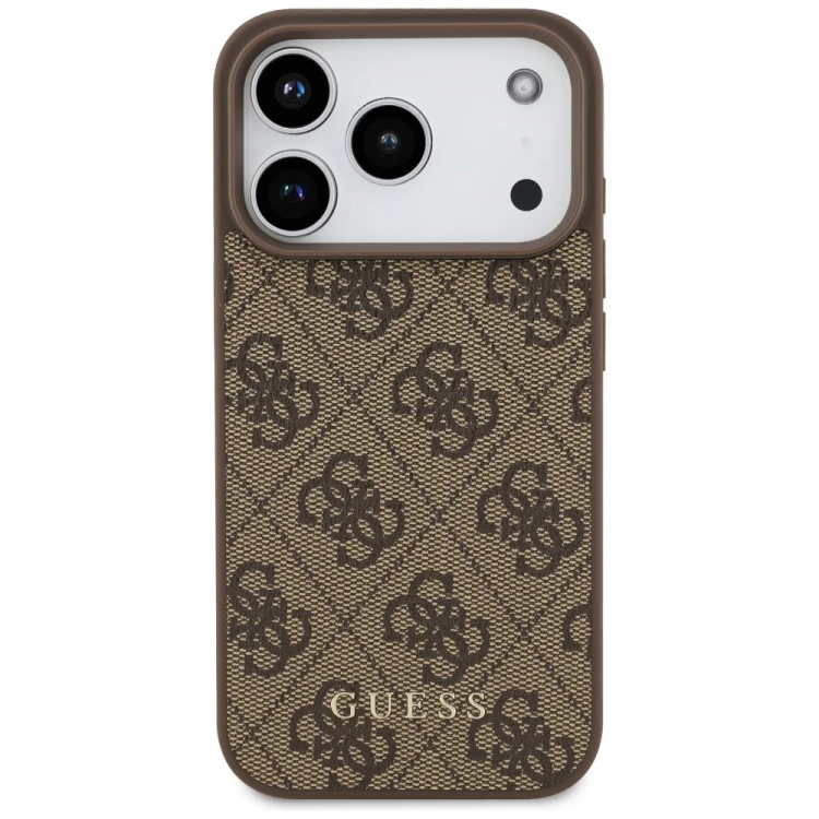Etui Guess 4G Classic do Apple iPhone 18 Pro / 17 Pro brązowy