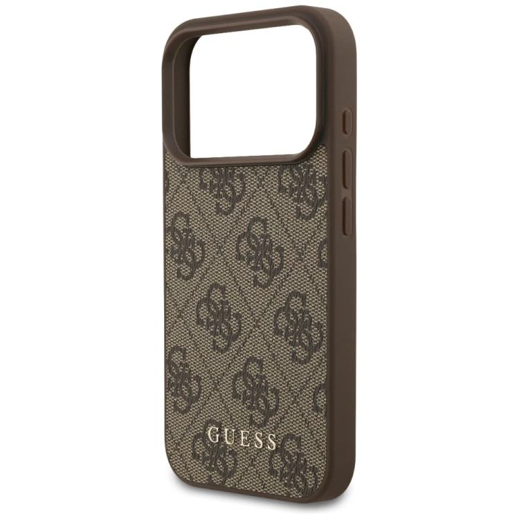Etui Guess 4G Classic do Apple iPhone 18 Pro / 17 Pro brązowy