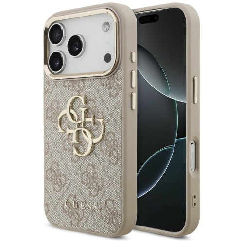 Etui Guess 4G Big 4G Classic Logo do Apple iPhone 18 Pro / 17 Pro różowy złoty