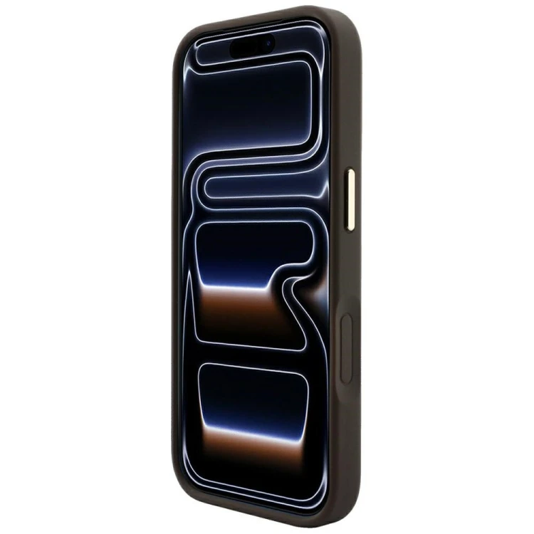 Etui Guess Embossed 4G Classic MagSafe do Apple iPhone 18 Pro / 17 Pro brązowy