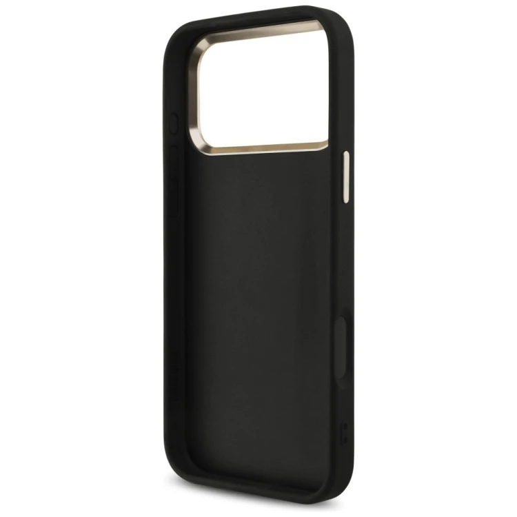 Etui Guess 4G Big 4G Classic Logo do Apple iPhone 18 Pro Max / 17 Pro Max czarny złoty