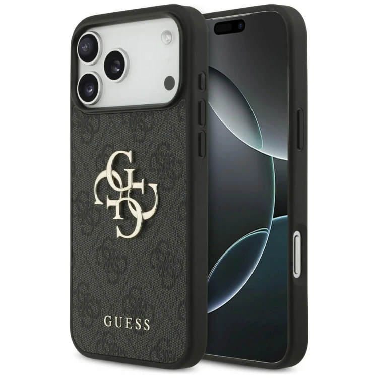 Etui Guess 4G Big Logo do Apple iPhone 18 Pro Max / 17 Pro Max czarny