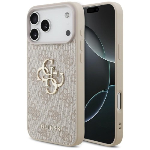 Etui Guess 4G Big Logo do Apple iPhone 18 Pro Max / 17 Pro Max różowy