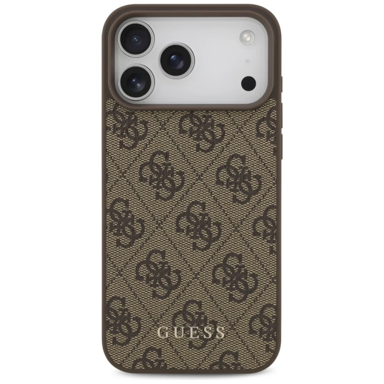 Etui Guess 4G Classic do Apple iPhone 18 Pro Max / 17 Pro Max brązowy