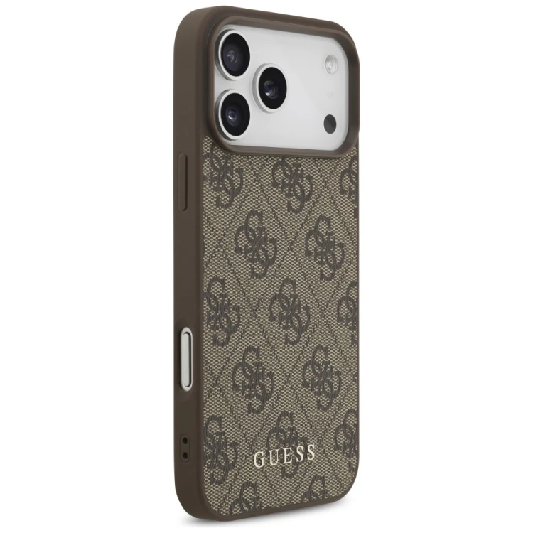 Etui Guess 4G Classic do Apple iPhone 18 Pro Max / 17 Pro Max brązowy