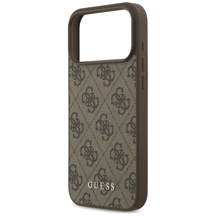 Etui Guess 4G Classic do Apple iPhone 18 Pro Max / 17 Pro Max brązowy