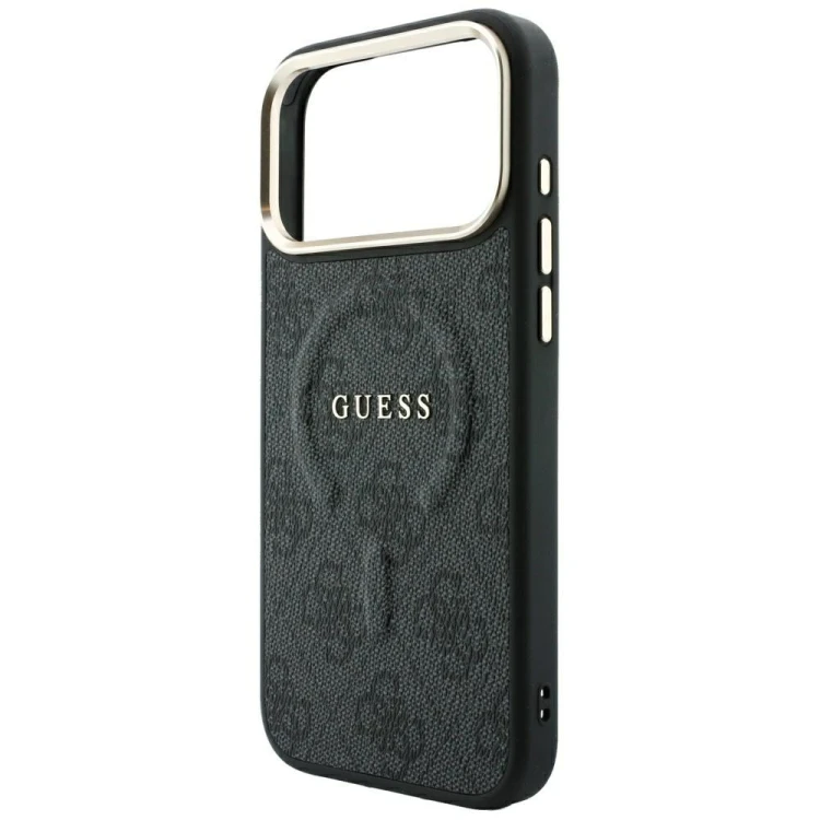 Etui Guess Embossed 4G Classic MagSafe do Apple iPhone 18 Pro Max / 17 Pro Max czarny