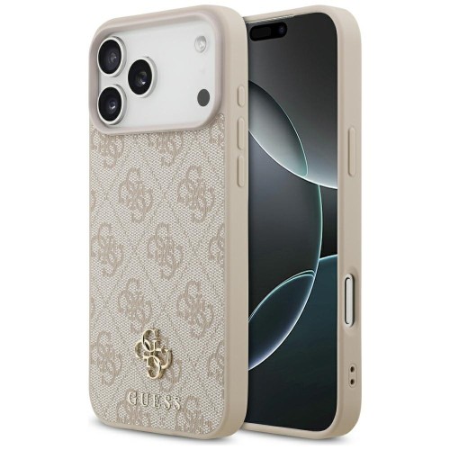 Etui Guess 4G Small Classic Logo MagSafe do Apple iPhone 18 Pro Max / 17 Pro Max różowy