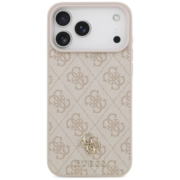 Etui Guess 4G Small Classic Logo MagSafe do Apple iPhone 18 Pro Max / 17 Pro Max różowy