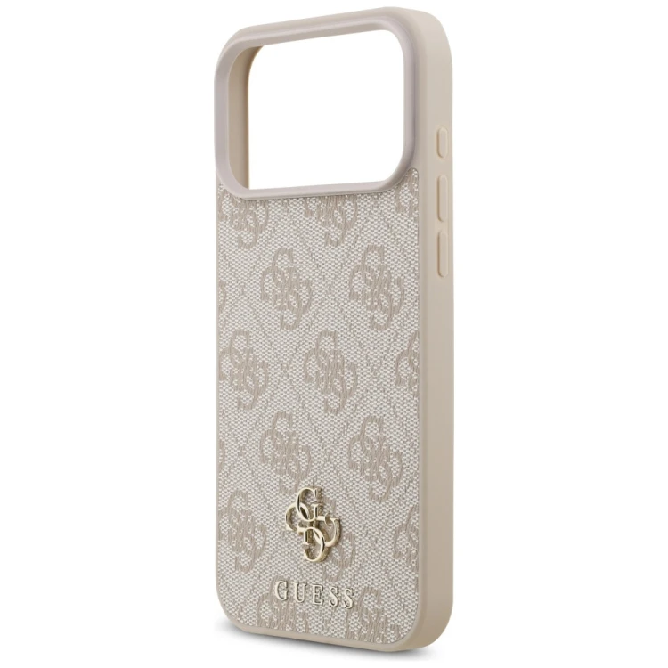 Etui Guess 4G Small Classic Logo MagSafe do Apple iPhone 18 Pro Max / 17 Pro Max różowy
