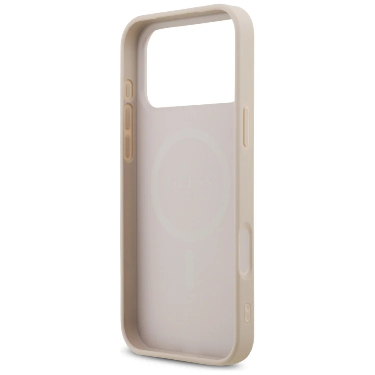 Etui Guess 4G Small Classic Logo MagSafe do Apple iPhone 18 Pro Max / 17 Pro Max różowy