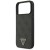 Etui Guess Leather 4G Triangle Strass MagSafe do Apple iPhone 18 Pro Max / 17 Pro Max czarny