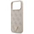 Etui Guess Leather 4G Triangle Strass MagSafe do Apple iPhone 18 Pro Max / 17 Pro Max różowy
