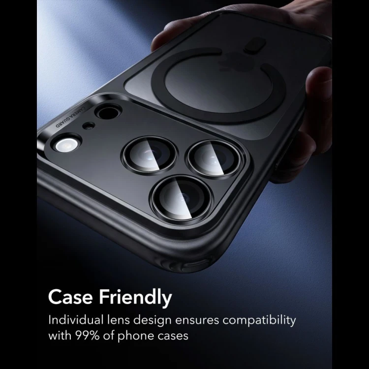 Osłona na aparat ESR Armorite Camera Protector do Apple iPhone 18 Pro / 18 Pro Max Black