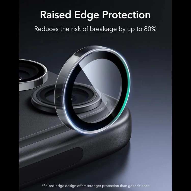 Osłona na aparat ESR Armorite Camera Protector do Apple iPhone 18 Pro / 18 Pro Max Clear