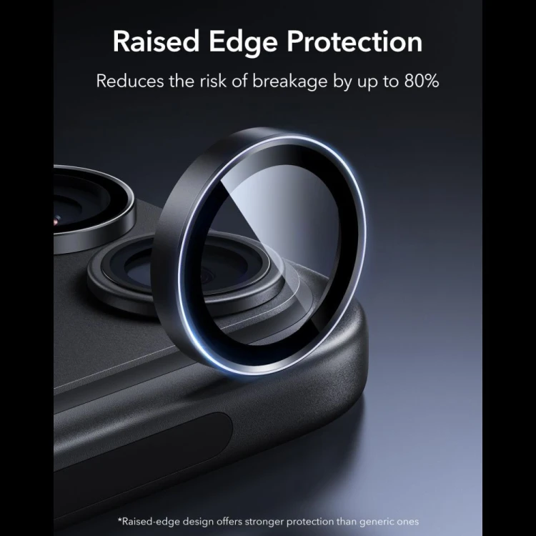 Osłona na aparat ESR Armorite Camera Protector do Apple iPhone 18 Pro / 18 Pro Max Black [2 PACK]