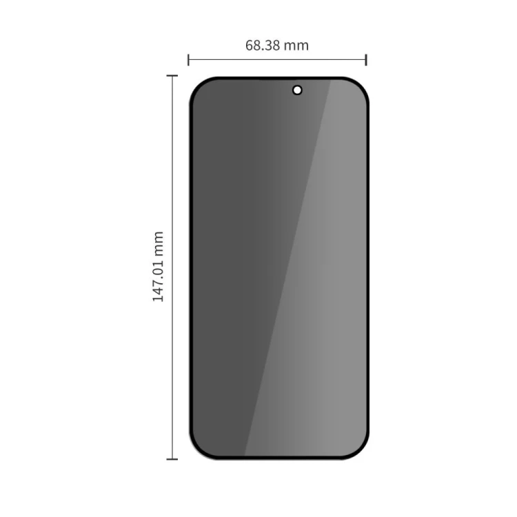 Szkło prywatyzujące Tech-Protect Quick Set Spy+ do Apple iPhone 18 Pro Privacy [2 PACK]