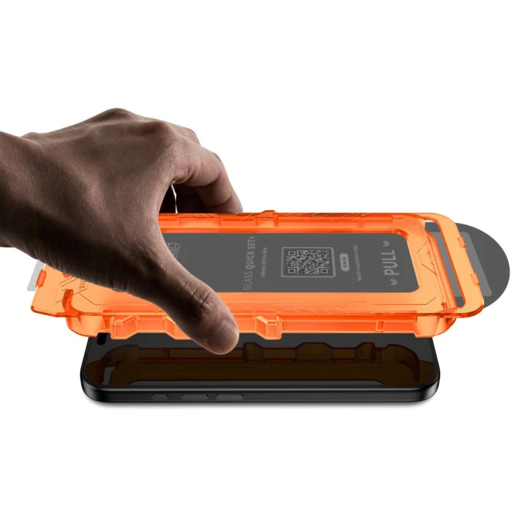 Szkło prywatyzujące Tech-Protect Quick Set Spy+ do Apple iPhone 18 Pro Max Privacy [2 PACK]