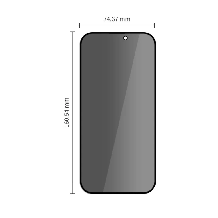 Szkło prywatyzujące Tech-Protect Quick Set Spy+ do Apple iPhone 18 Pro Max Privacy [2 PACK]