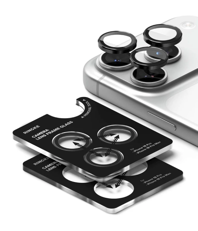 Osłona aparatu Ringke Camera Frame Protector do Apple iPhone 18 Pro / 18 Pro Max Black [2 PACK]
