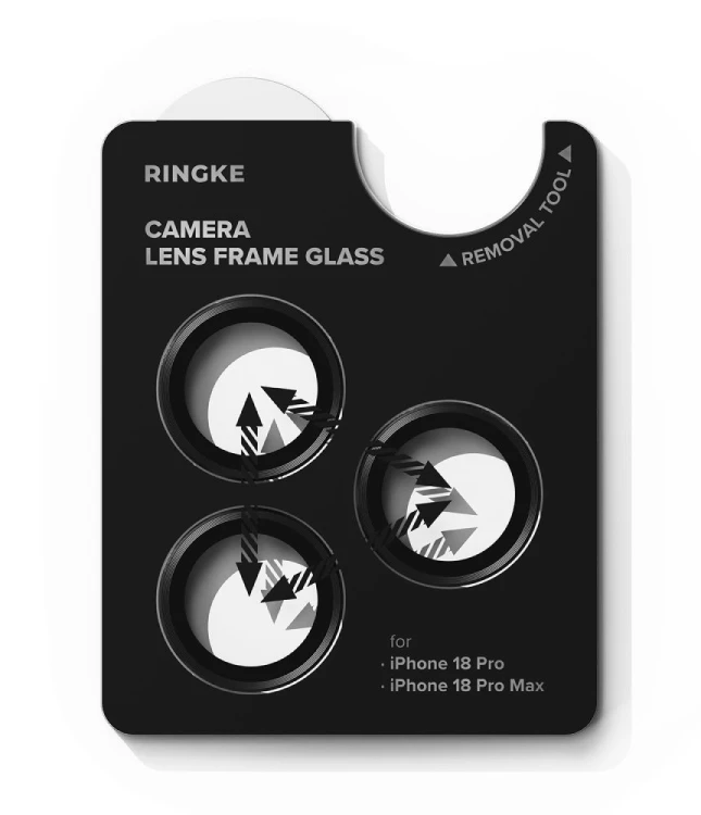 Osłona aparatu Ringke Camera Frame Protector do Apple iPhone 18 Pro / 18 Pro Max Black [2 PACK]