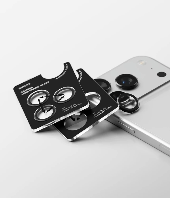 Osłona aparatu Ringke Camera Frame Protector do Apple iPhone 18 Pro / 18 Pro Max Black [2 PACK]