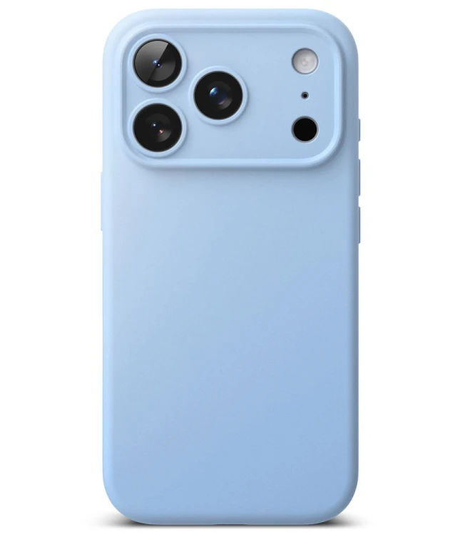Etui Ringke Silicone Magnetic MagSafe do Apple iPhone 18 Pro Max Light Blue