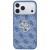 Etui Guess 4G & Big Strass Logo do Apple iPhone 18 Pro / 17 Pro niebieski