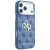 Etui Guess 4G & Big Strass Logo do Apple iPhone 18 Pro / 17 Pro niebieski