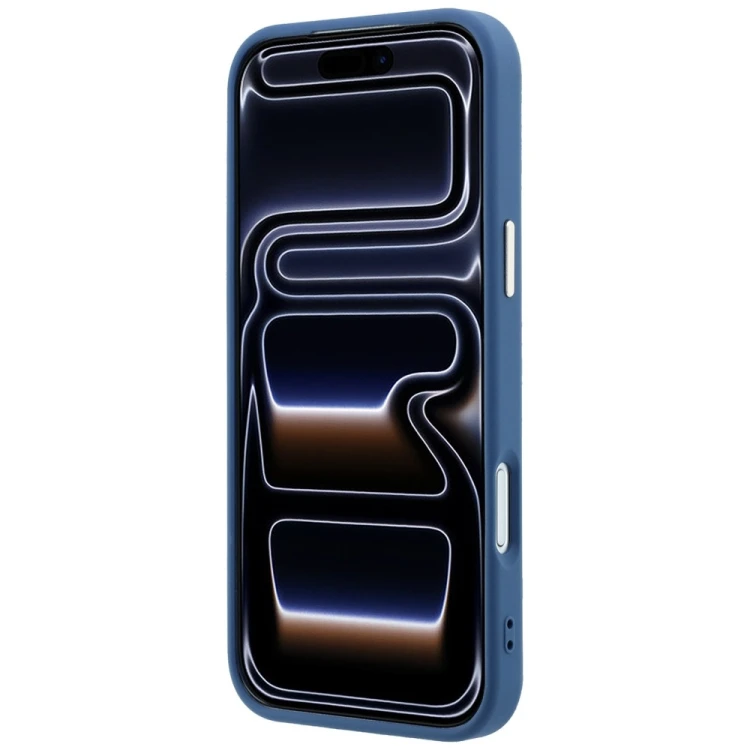 Etui Guess 4G & Big Strass Logo do Apple iPhone 18 Pro / 17 Pro niebieski
