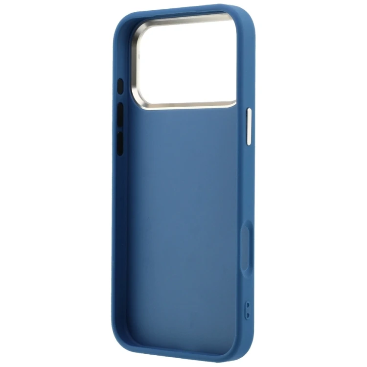 Etui Guess 4G & Big Strass Logo do Apple iPhone 18 Pro / 17 Pro niebieski