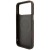 Etui Guess 4G with Stripe Round and Classic Logos MagSafe do Apple iPhone 18 Pro / 17 Pro brązowy