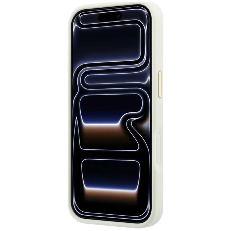 Etui Guess Peony 4G Small Logo MagSafe do Apple iPhone 18 Pro / 17 Pro beżowy