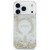 Etui Guess Resin Bottom Glitter MagSafe do Apple iPhone 18 Pro / 17 Pro złoty