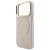 Etui Guess Saffiano Peony & Ring MagSafe do Apple iPhone 18 Pro / 17 Pro różowy