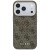 Etui Guess 4G & Big Resin Logo do Apple iPhone 18 Pro Max / 17 Pro Max brązowy