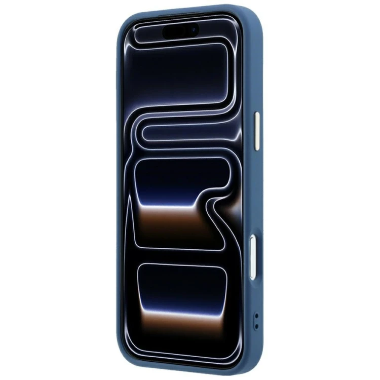 Etui Guess 4G & Big Resin Logo do Apple iPhone 18 Pro Max / 17 Pro Max jasnoniebieski