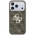 Etui Guess 4G & Big Strass Logo do Apple iPhone 18 Pro Max / 17 Pro Max brązowy
