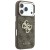 Etui Guess 4G & Big Strass Logo do Apple iPhone 18 Pro Max / 17 Pro Max brązowy