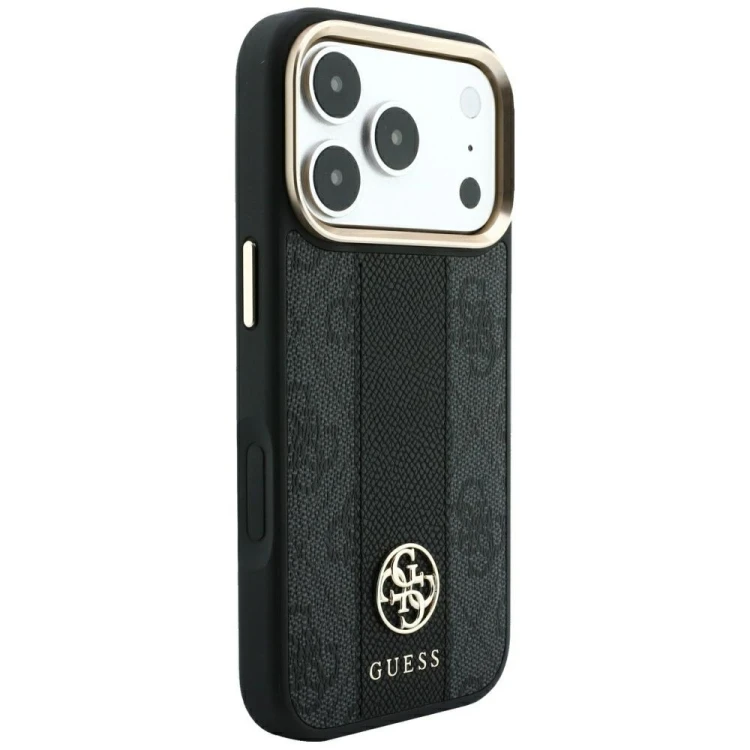 Etui Guess 4G with Stripe Round and Classic Logos MagSafe do Apple iPhone 18 Pro Max / 17 Pro Max cz